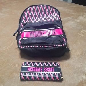 VS back pack and wallet